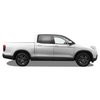 SlickMod Chrome Delete Blackout Vinyl Overlay for 2017-2024 Honda Ridgeline Window Trim (Gloss Black)