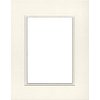 16x20 Double Acid Free White Core Picture Mats Cut for 12x16 Pictures in Cream and Cream