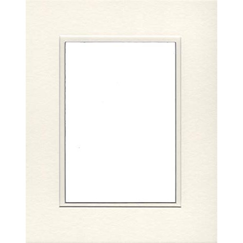 16x20 Double Acid Free White Core Picture Mats Cut for 12x16 Pictures in Cream and Cream