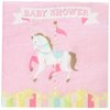 Creative Converting Carousel Luncheon Napkins Party Supplies, Multicolor