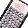 Dedila 8-22mm to Choose 20D/40D/60D/80D/100D Individual False Eyelashes Makeup Cluster Eyelashes Thickness 0.07mm D Curl Natural long Black Soft 3D Eye Lashes Extensions (20D-12mm)