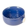 Grandslam Shaving Soap Bowl for Men, Wide Mouth, Ceramic, Easier to Lather and Clean, Non-slip Handle, Handmade Pottery Cup for Soap and Cream