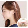 10 PCS 10 Teeth/4cm Long Hair Clip Combs Metal Wire Hair Combs Wire Twist Bridal Wedding Party Comb Barrettes Hair Pins Veil Hair Comb Bulk For Women Girls (Black)