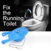 AMAYJUELONG 3 Inch Toilet Flapper Replacement, Compatible with Gerber Toilet Flapper 99-788, Toilet Bowl Stopper, 3 in. Rubber Toilet Flapper Replacement Kit, Water-Saving Toilet Flush Valve, Blue