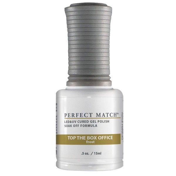 LeChat Perfect Match Gel Polish, Top The Box Office, 0.5 Fl Oz (PMS82)