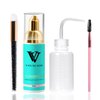 VAVALASH Lash Shampoo Kit for Lash Extensions Lash Cleaning Kit with 60ml Lash Shampoo Lash Brushes Cleanser Brush Wash Bottle Gently Oil Free Eyelash Cleanser Kit for Self Lash Care & Salon Use