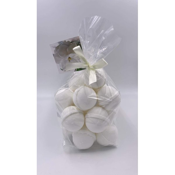 Spa Pure GARDENIA Bath Bomb - 14 Bath Fizzies with Shea Butter, Ultra Moisturizing (12 Oz) ...Great for Dry Skin (Gardenia)