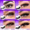JIMIRE Fluffy Lash Clusters 476Pcs Volume Cluster Eyelash Extensions Mink D Curl Eyelash Clusters 6 Styles Mix Individual Cluster Lashes for Beginners Friendly Easy to Use(30+40+50+60+80+100D,12-18MM)