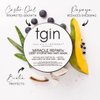 tgin Miracle RepaiRx Strengthening Reconstructor And Mask Duo -12 oz for Damaged Hair - Shampoo and Conditioner Set - High Porosity - Repair - Protect - Restore