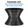 PATIKIL 9pcs Step Up Ring, 9pcs Step Down Ring, Camera Lens Filter Adapter Ring Aluminum Filter Ring Adapter Set for Camera Lens Hood, 72-77MM, 77-82MM
