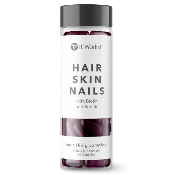 It Works! Hair Skin Nails Nourishing Complex Dietary Supplement - 60 Tablets