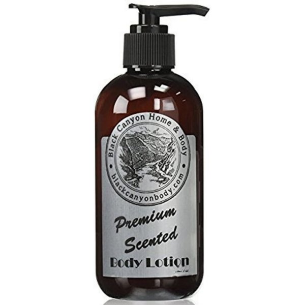 Black Canyon German Chocolate Cake Scented Luxury Body Lotion with Lanolin and Jojoba Oil, 8 Oz