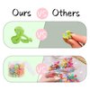 LifeDawn 30Pcs Small Hair Clips Ribbon Bow Hair Claws for Women Girls,Matte Hair Clips Small Claw Clips for Thin Hair Strong Hold Nonslip Hair Styling Accessories,Ribbon Bow Style