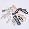 30Pcs No Slip Metal Snap Hair Clips Grips Hair Barrettes Rectangle BB Clips for Girls Women Hair Accessories, 60mm (Silver, Black and Rose Gold)