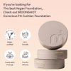 MOONSHOT KOREA Conscious Fit Cushion Foundation Flawless Coverage,Glass skin,Long-Lasting, Lightweight, Buildable Coverage,k-beauty (21N Cosmic Vanilla, [refill] Conscious Fit Cushion)