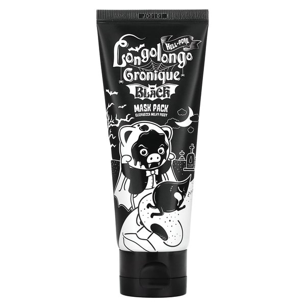 Elizavecca Milky Piggy Hell Pore Longo Longo Gronique Black Charcoal Blackhead Remover Mask