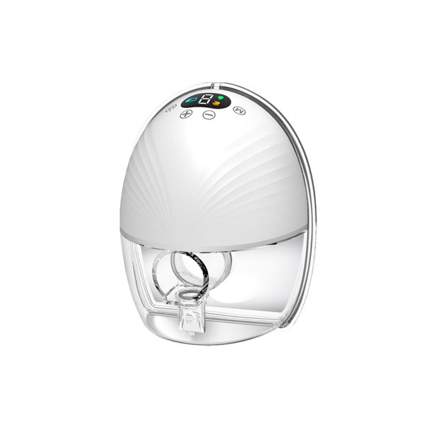 Timpou Hands Free Breast Pump,Wearable Electric Portable Breast Pump with 3 Modes&9 Levels，LCD Display, Memory Function Rechargeable with Massage and Pumping Mode 24mm Flange (1)