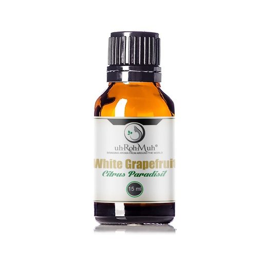 100% Pure Certified Organic White Grapefruit Essential Oil || USA - 15 ml w/Euro Dropper