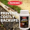 Roebic FRK-1LB Foaming Root Killer: Clear Pipes, Stop New Growth, Safe for All Plumbing - 1lb, White, Granules