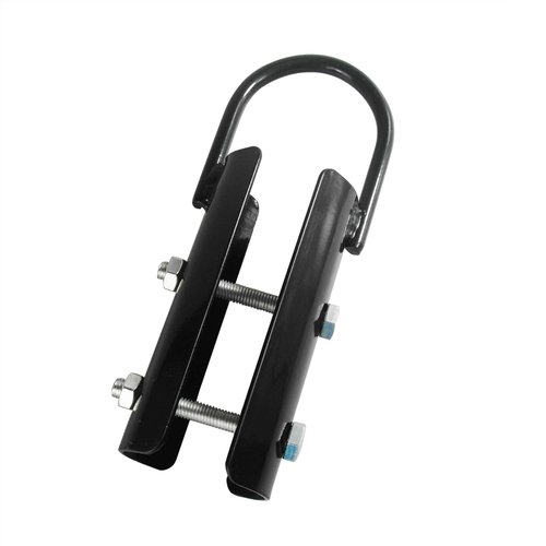 Vehcarc 1½" Climbing Rope Clamp, 1.5” Battle Rope Attachment Hook Accessories, Rope Clasp for Rope Climb, Climbing Training Garage Home Gym Workout Fitness Strength Training (1.5" 1SET Black)