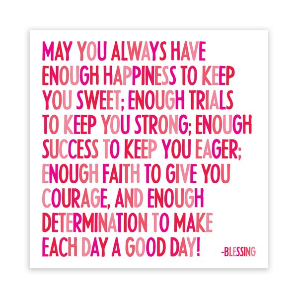 QUOTABLE Cards Magnet May You Always, 1 EA
