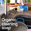 Ice Barrel Organic Cleaning Soap All Natural Liquid Soap - Cruelty-Free, Chemical-Free, Organic Dish Soap (16 oz Bottle)