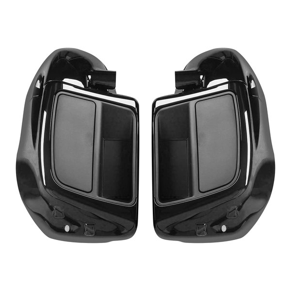 XFMT 6-1/2" Speaker Box Pod + Lower Vented Fairing For Harley Touring FLHT FLHX FLHR Road King Street Glide Road Glide Electra Glide Ultra Classic 2014-2023