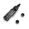 JimKing 30ml Tattoo Ink, Tattoo Color Supply, Black Pigment Natural Plant Tattoo Ink for Permanent Makeup Tattoos (Black)