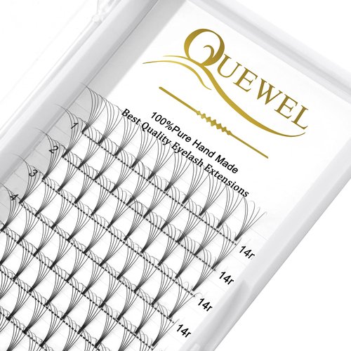 Volume Lash Extensions 5D 0.10mm D Curl 14mm Short Stem Premade Fans Soft|Optinal 3D|4D|5D|6D|7D|8D 0.07/0.10mm C/D 8-20mm Mix-9-16mm 12-15mm 8-15mm|(5D 0.10D 14mm)