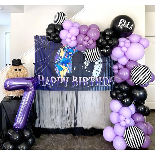 Purple Number Balloon 40 Inch, 0 Number Balloons, 10 20 30 40 50 Numbers Balloon Birthday Decorations, Purple Party Supplies for Girls Women Adults
