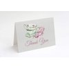 The Invite Lady Bridal Tea Party Thank You Cards Bridal Shower Folding Notes Thanks Wedding Party Pink Mint Blush Elegant Chic Vintage Tea Cups Victorian (50 count)