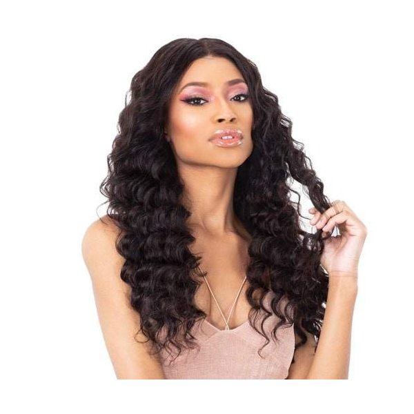 Shake N Go Virgin Human Hair Weave Ibiza Loose Deep 16" (NATURAL)