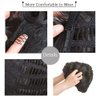 DOcute Black Short Pixie Cut Wigs for Black Women Short Wavy Hair Wig Pixie Cut Curly Wig with Bangs for Black Women Synthetic Fluffy Daily Wig Layered Heat Resistant Wigs (Natural black)