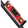 Digital Level and Protractor - 10 Inch IP54 Protected Electronic Bubble Inclinometer with Large LED Display and Magnetized V-Groove Base