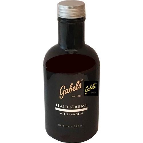 Gabel’s Hair Creme Leave In Conditioner (Matte Finish) Pump 10 oz (Formerly Creme Oil) Authentic Manufacturer Direct has official logo in black label