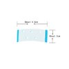 YANTAISIYU 36 Pcs/Lot Lace Wig Tape Double Sided Adhesives Tape for Wigs Hair Pieces and Hair Extensions (with Hole)