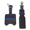 Thin Blue Line Hand Sanitizer Holder And/Or Lip Balm Holder