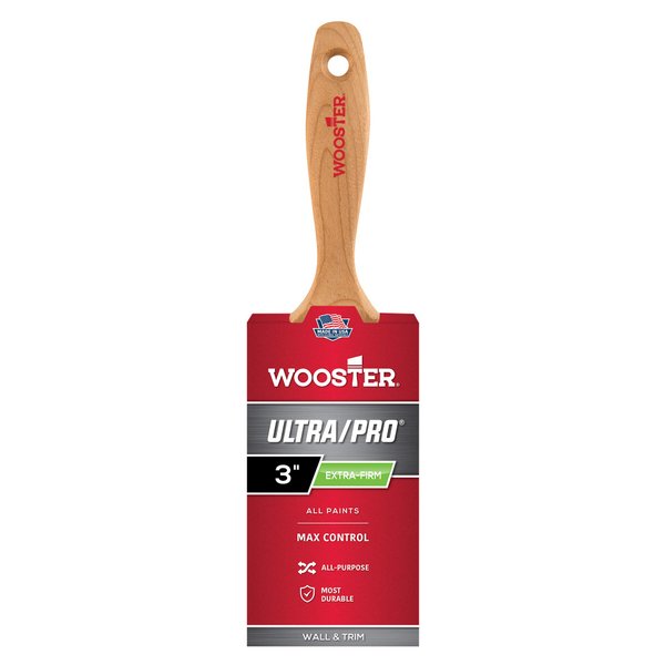 Wooster 912-0041570030 Brush 4157-3 Ultra/Pro Extra-Firm Sable Paintbrush, 3-Inch, 3 Inch, Purple