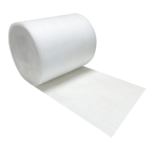 UBOXES Foam Wrap Roll 150' x 12 Inch Wide 1/16 Inch Thick Perforated 12 Inch, Model:FOAMWRAPS150