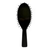 Phillips Brush Luxe Oval Paddle Purse Sized Hair Brush, Sleek Black Color with Gold Accents – 7 inch Detangler Paddle Brush from the Luxe Series by Phillips Brush Co