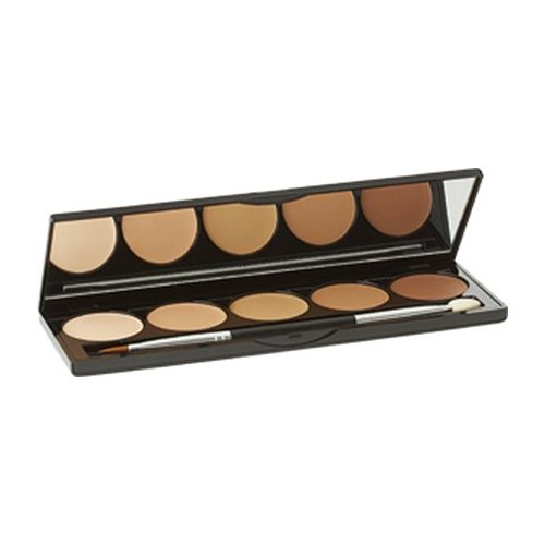 Jolie Ultra Blendable 5 Shade Cream Contouring & Highlighting Palette (Light)