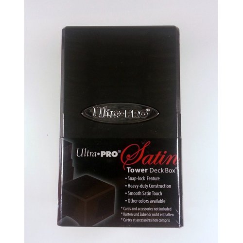 Bright Yellow Satin Tower Deck Box