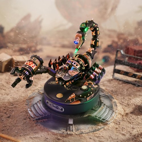 RoWood 3D Metal Puzzles for Adults,Mechanical Puzzle for Adults,Scorpion Model Kit, Model Building Kits,Electric Building Toy,DIY Creative Craft Gifts for Adults&Teens