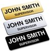 Name Tag, Magnetic Name Tags, Personalized Name Tags, 1" x 3", Durable Engravable Impact Acrylic Material, Made in The USA by My Sign Center (Classic Rectangle)
