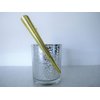 Generic Gold tone metal alligator hair claw clip clamp with texture