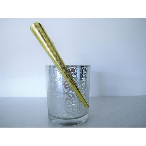 Generic Gold tone metal alligator hair claw clip clamp with texture