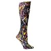 Celeste Stein Therapeutic Compression Socks, Black Luvy, 8-15 mmHg, Mild