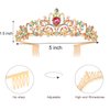 Velscrun Birthday Girl Tiara, Crown for Girls, Princess Crown with Birthday Sash, Birthday Girl Headband, Birthday Crowns Tiara for Women, Happy Birthday Decorations Party Supplies Gifts