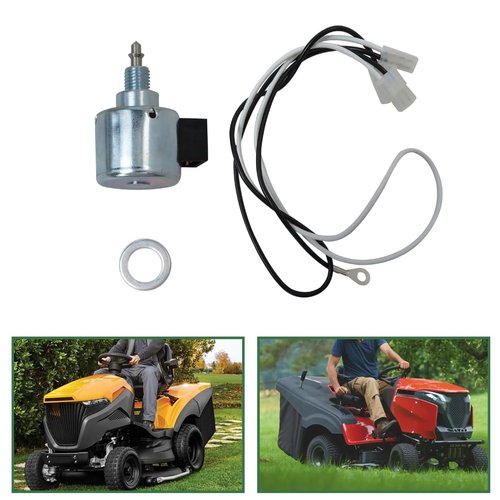 2024 New 846639 Fuel Shut-Off Solenoid for B riggs & S tratton Engine - 21R772: 21R772-0025-H1, 21R772-0031-F1, 21R772-0044-F1, 21R772-0074-F1