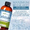 NutriNoche Liquid Calcium Supplement - 99.99% Ultra Pure Crystalline Nano Calcium for Women, Men & Children - Calcium Citrate Alternative - Absorbed at a Cellular Level Sublingually - 30 ppm